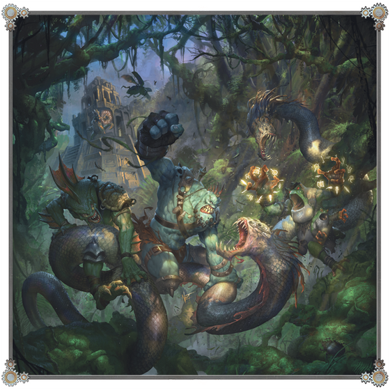 Combat dans la jungle